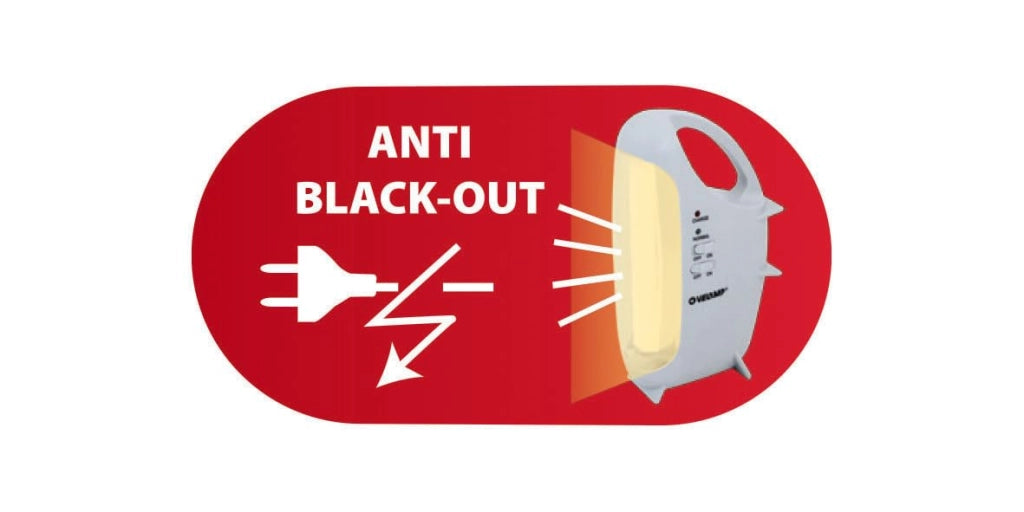 Lampada Emergenza LED Ovidea Velamp Smd LED Watt 4,5 mm 104X164 H.mm 286