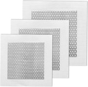 Set di riparazione per pareti - 4 pollici rete di fibra mesh su lamina giallina - kit di riparazione autoadesivo per pareti e soffitti con fori