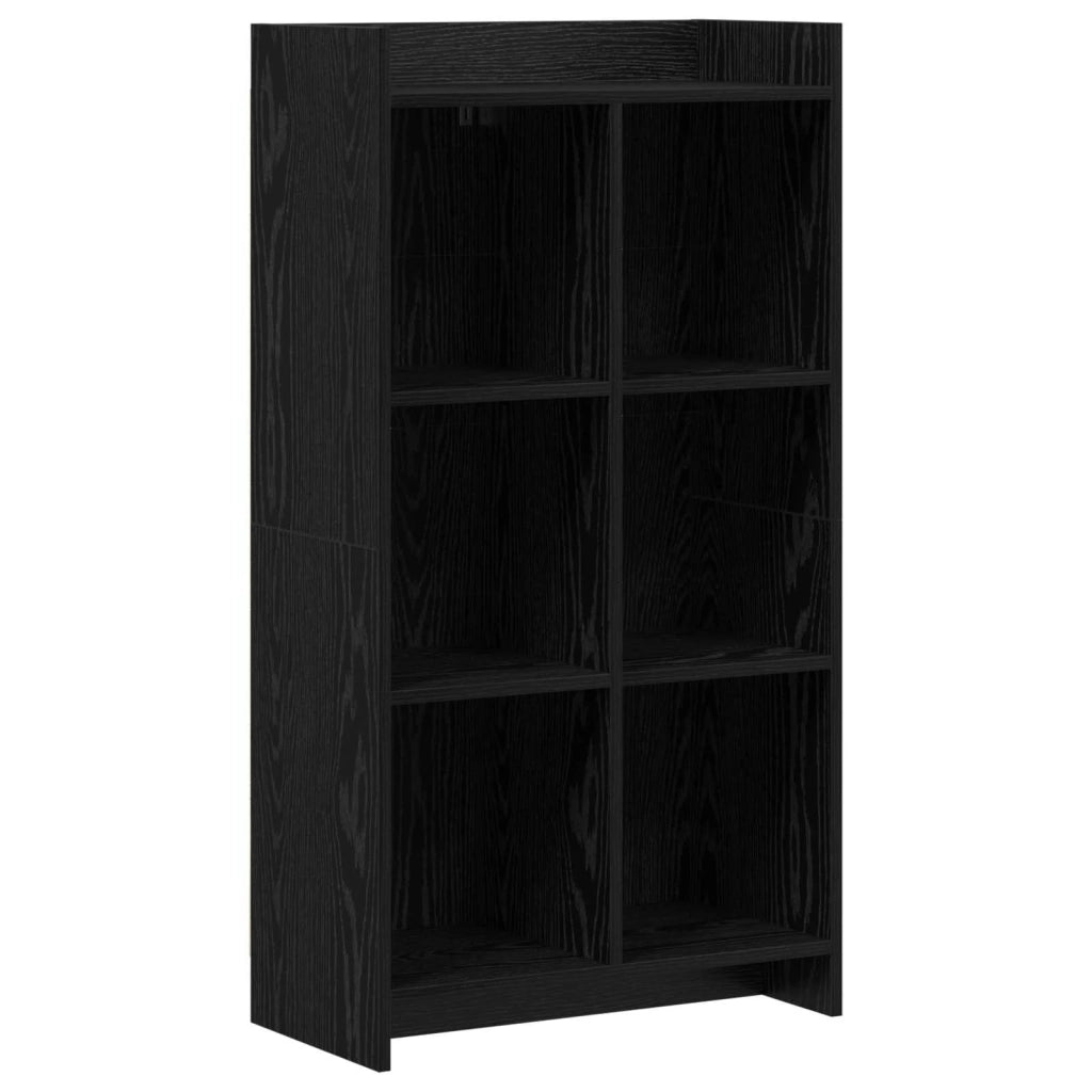 Libreria Rovere Nero 59 x 30 x 111 cm Legno ingegnerizzato 8011284