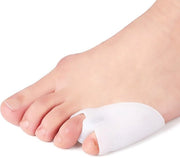Protettori per dita dei piedi flessibili proteggono dita dei piedi curve e sovrapposte.