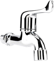 Ensemble Singolo di Rubinetto con Maniglione per Bagno, Lavatrice, Cucina e Giardino