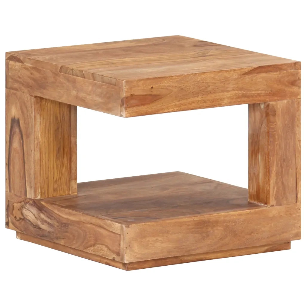 Tavolo da Salotto 45x45x40 cm in Legno Massello di Acacia 320200