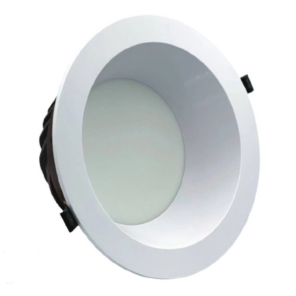 Trade Shop - Faretto Smd Led Da Incasso Rotondo 40 W 4000 Lm Luce Bianca 6500k 4000k Gl-ag40 -