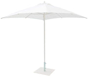 Ombrellone da Giardino 2,25x2,25 m Palo Ø40 mm in Alluminio Maffei Kronos Bianco