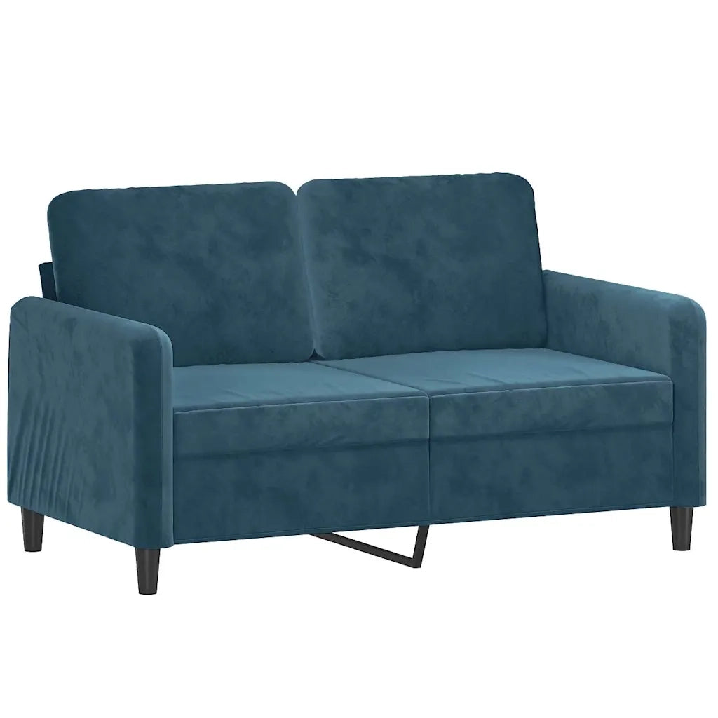 Set di Divani 3 pz Blu in Vellutocod mxl 130846