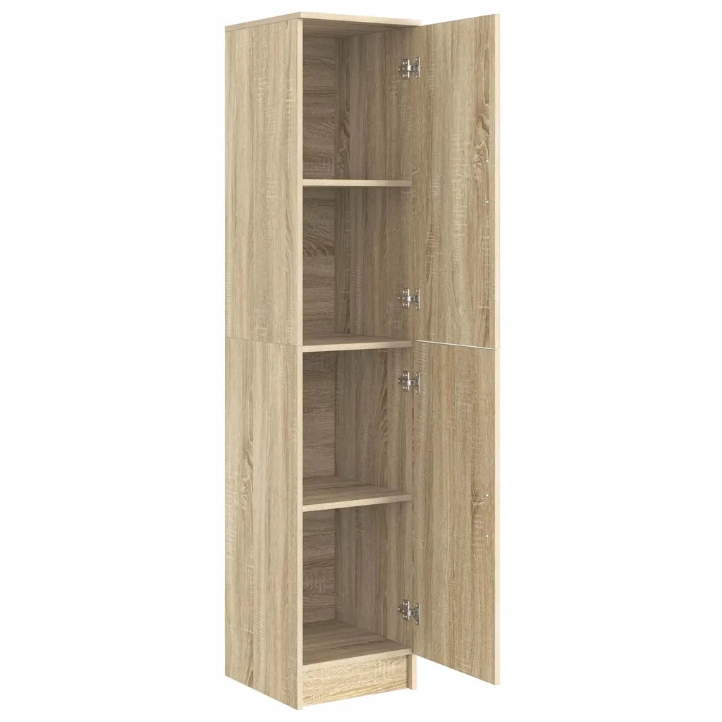 Credenza-Buffet-Armadio da cucina Rovere Sonoma 35 x 39 x 168 cm