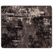 Runner in Moquette | Runner Tappeto MARSA Nero 80 x 100 cm Poliestere e PVC