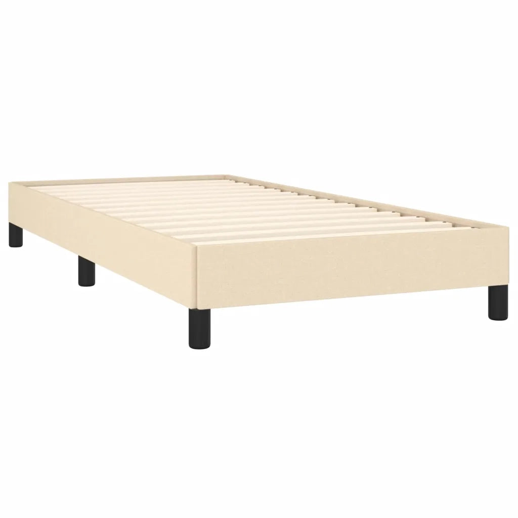 Giroletto senza Materasso Crema 90x190 cm in Tessuto 346685