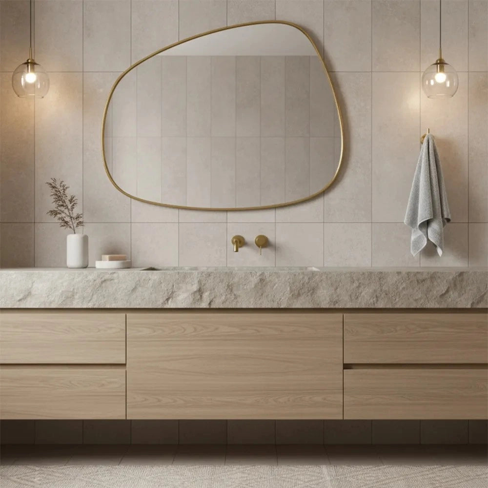 Portasciugamano Da Bagno Tomi 5805 Brush Gold
