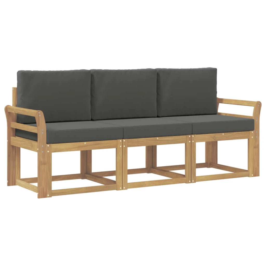 Set di divani da esterno 3 pz 3387176