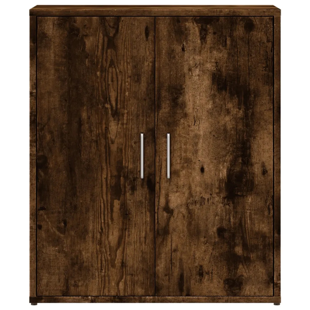 Credenze 2 pz Rovere Fumo 60x31x70 cm in Legno Multistrato 3276543