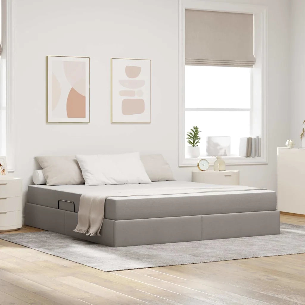 Letto con contenitore e materasso Talpa 160 x 200 cm Poliestere