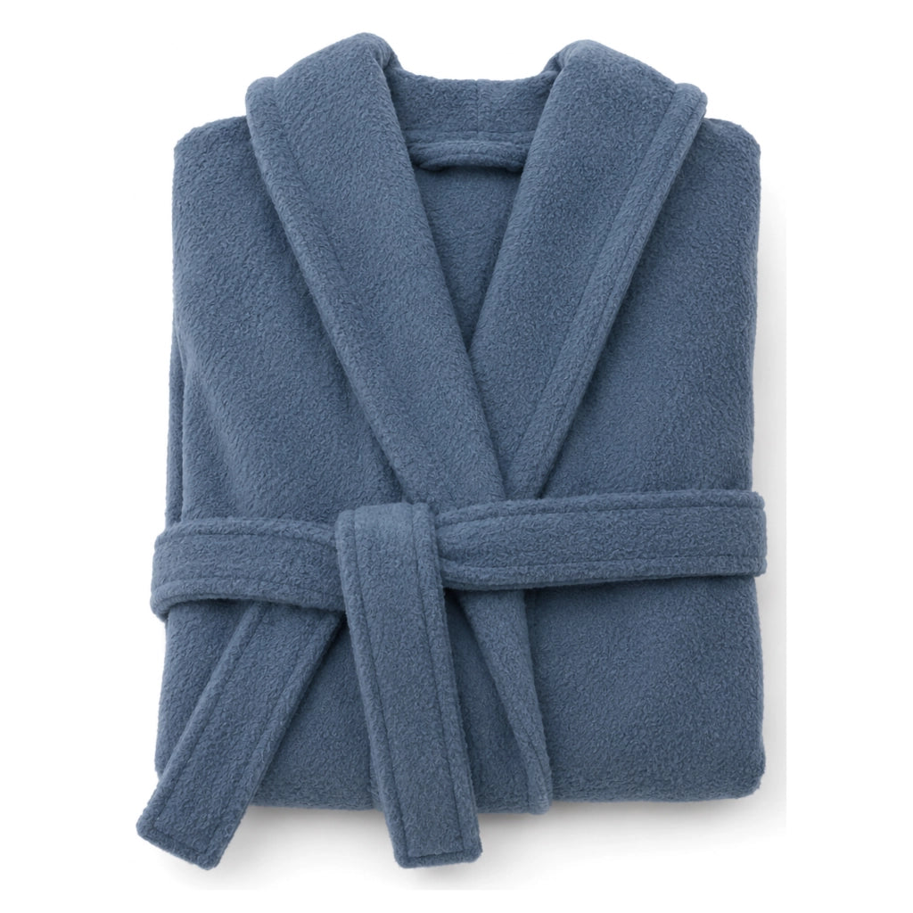 Satofa, Accappatoio 100% Cotone con Cappuccio, blu Fiordaliso