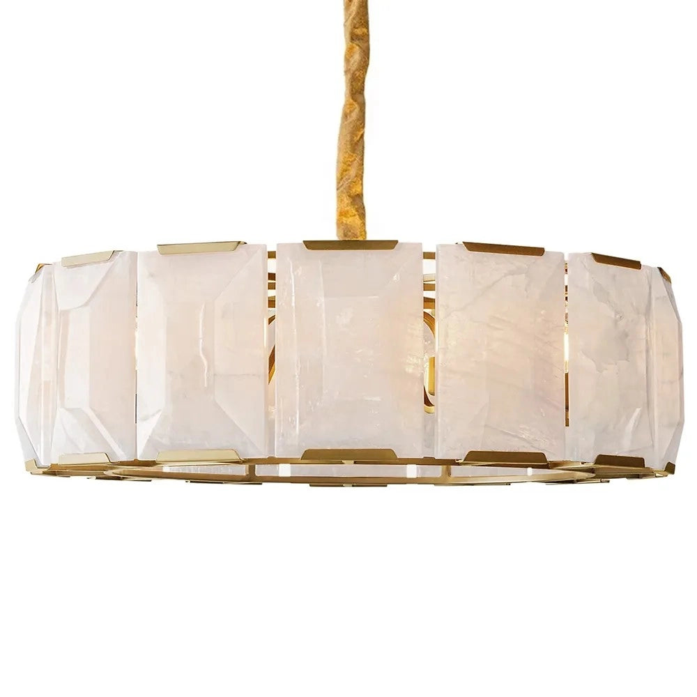 Lampada Da Soffitto APP1797-8CP Brush Gold