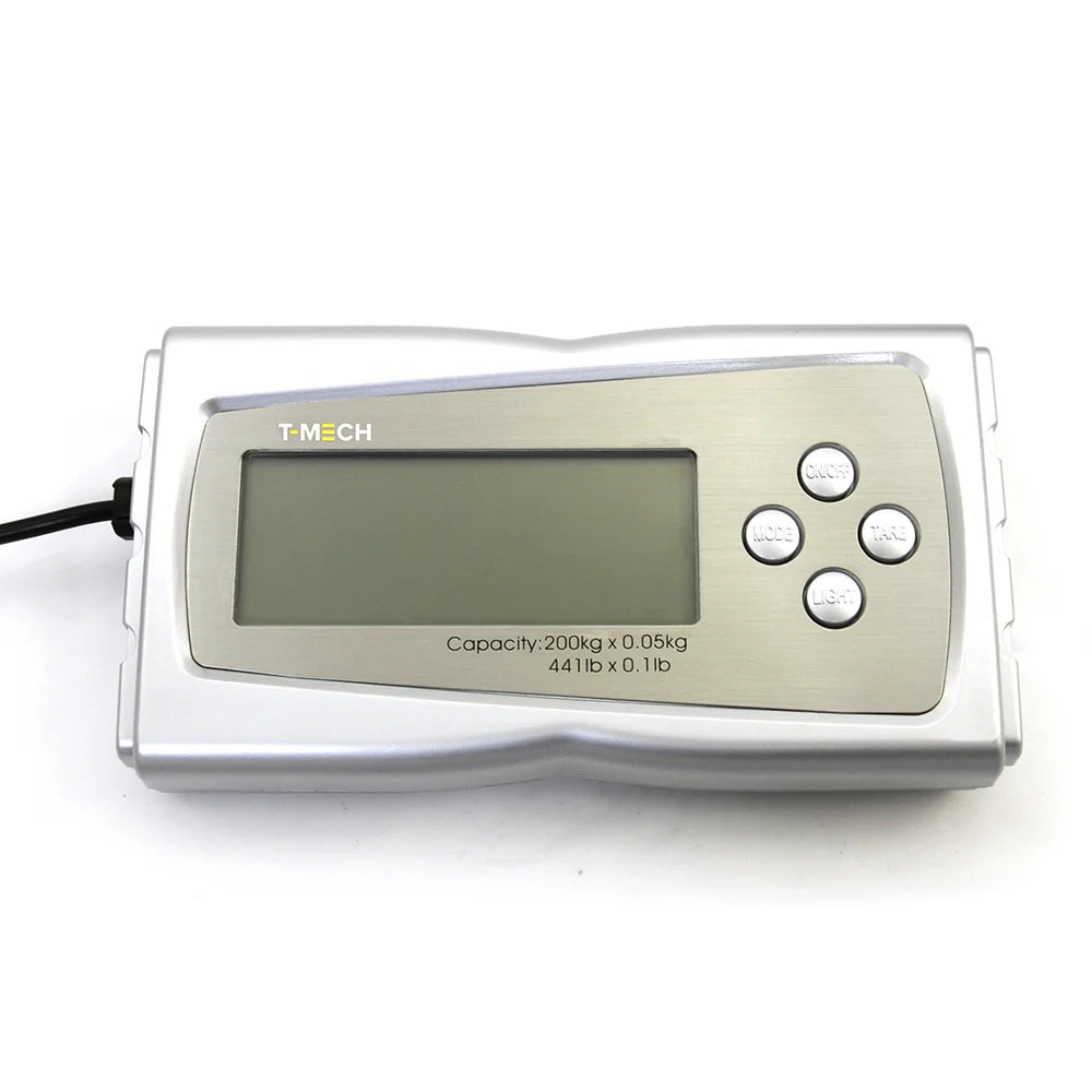 Bilancia Postale Digitale 200 kg Piattaforma 41x36 cm LCD Funzione Tara