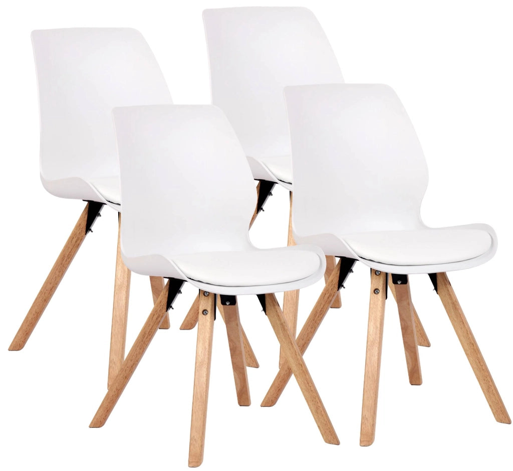 4er Set Stuhl Luna Kunststoff