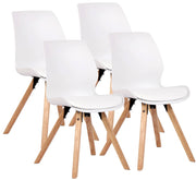 4er Set Stuhl Luna Kunststoff
