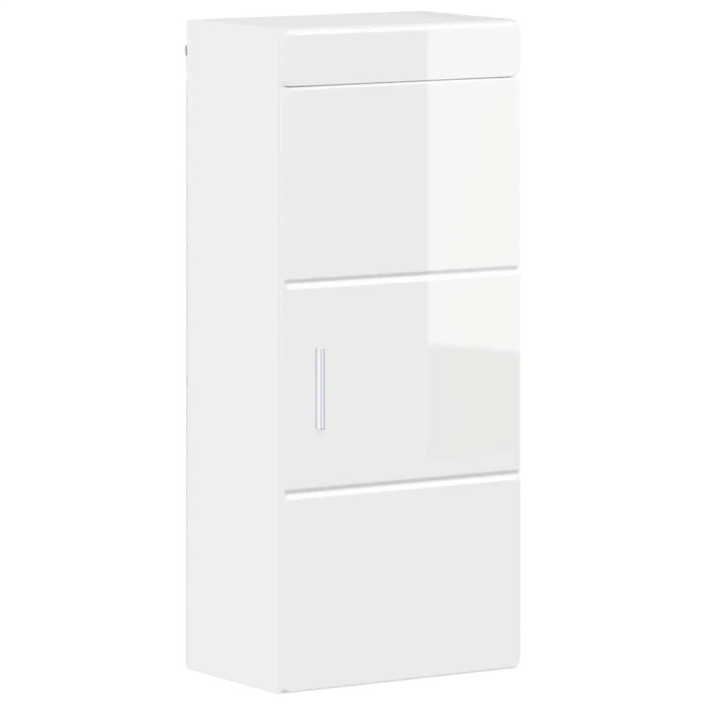 Armadio da bagno a muro TULUM Bianco Lucido 37 x 24,5 x 86 cm 880335