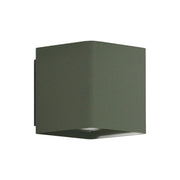 GHEE EVO - Applique LED 10W per Esterno IP65, Orientabile 30-130°, 3000K, Verde, Luce Progettuale - Rossini Group