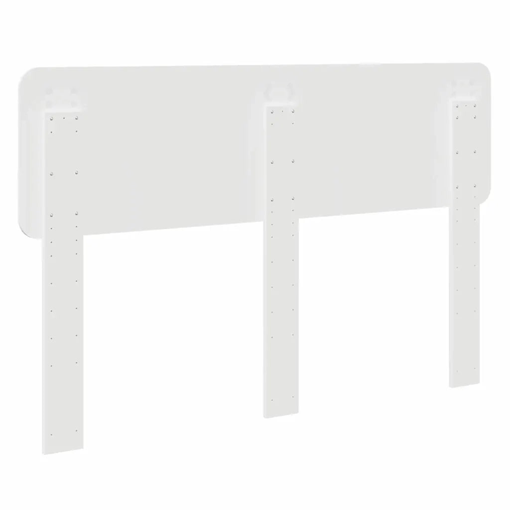 Testiera-Testata-Testiera Decorativa Bianco 160 cm Legno multistrato 381771