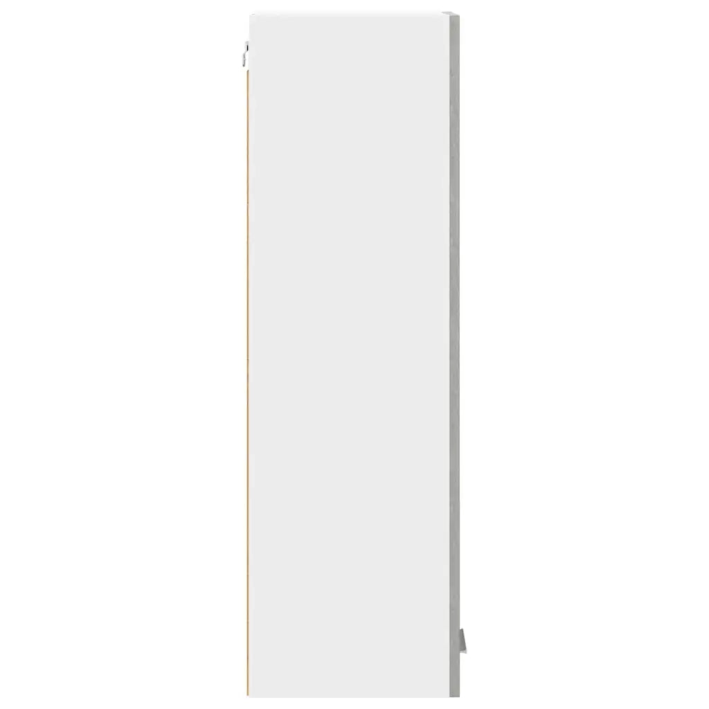 Armadio pensile con porta Grigio cemento 30 x 31 x 100 cm 884333