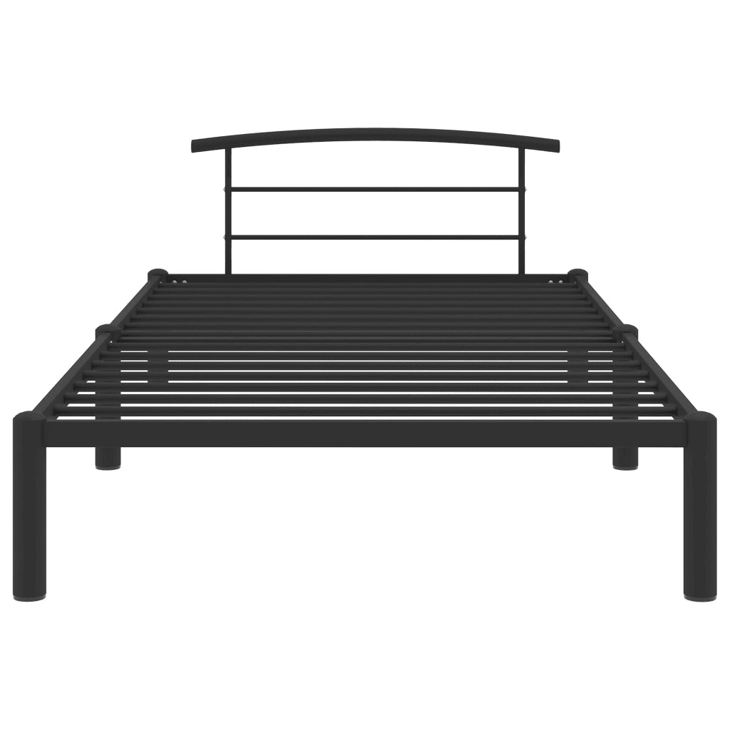 Giroletto Nero in Metallo 90x200 cm cod mxl 59585