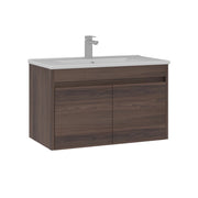 Mobile lavabo "Side 85 v2" - 85 x 45 x 52 cm - Noce scuro