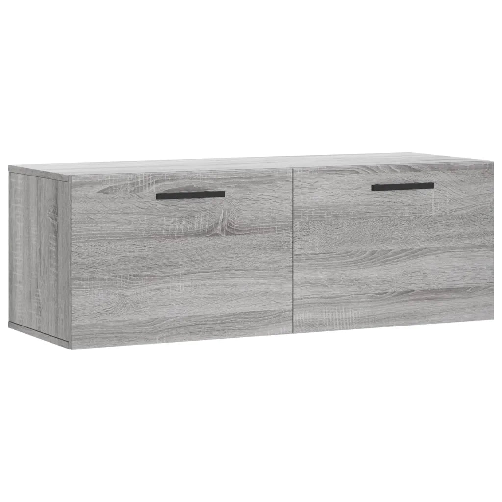 Armadietto a Muro | Mobile a Parete Grigio Sonoma 100x36,5x35 cm Legno Multistrato