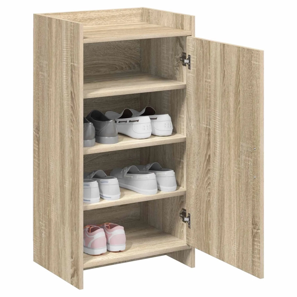 Mobile per scarpe con porta Rovere Sonoma 48 x 36 x 92 cm 8011333