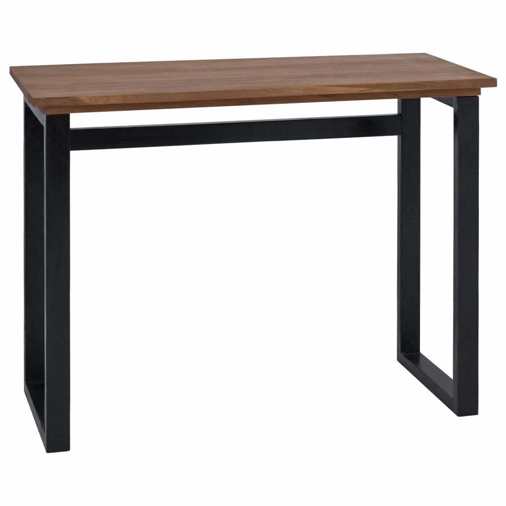 Scrivania Naturale Legno di teak solido 100 x 45 x 75cm 42026899