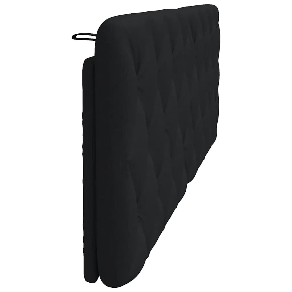 Cuscino Testiera Nero 160 cm in Tessuto 4019228