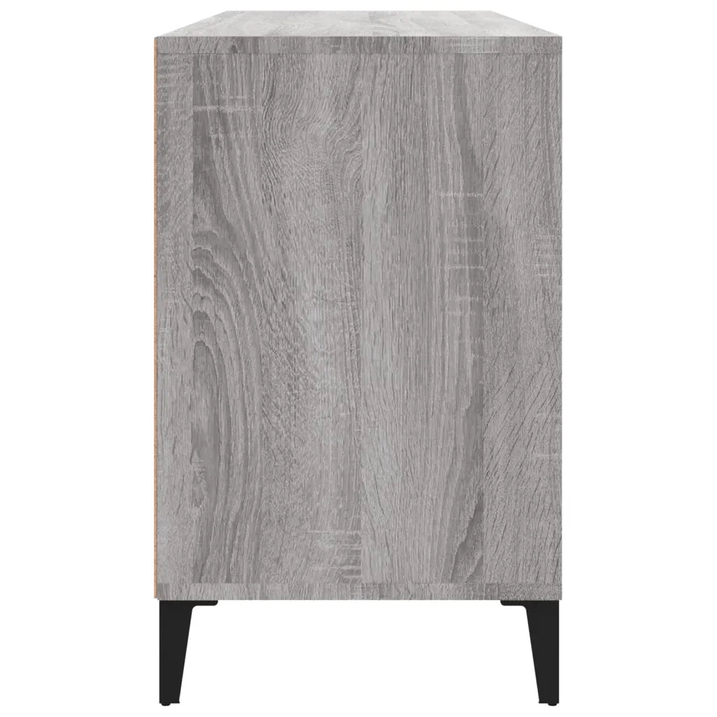 Scarpiera | Mobile per scarpe Grigio Sonoma 102x36x60 cm in Legno Multistrato