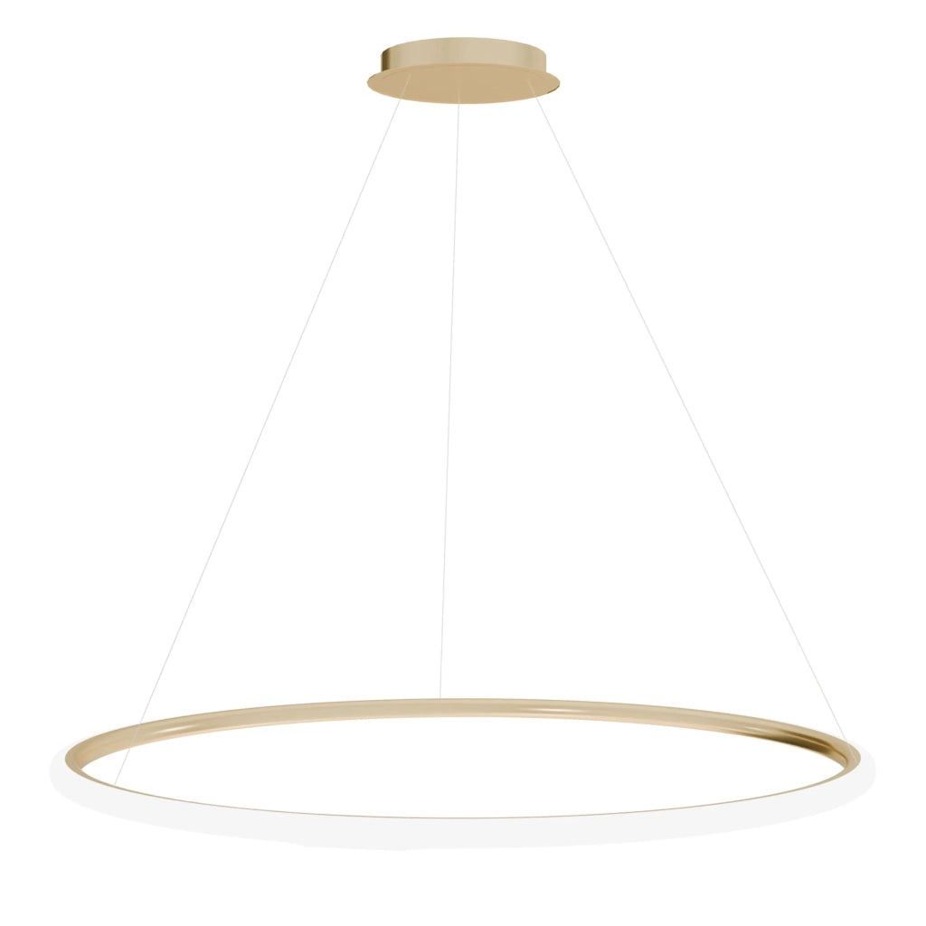 Lampada A Sospensione Lhj003-cp 100 Cm Oro
