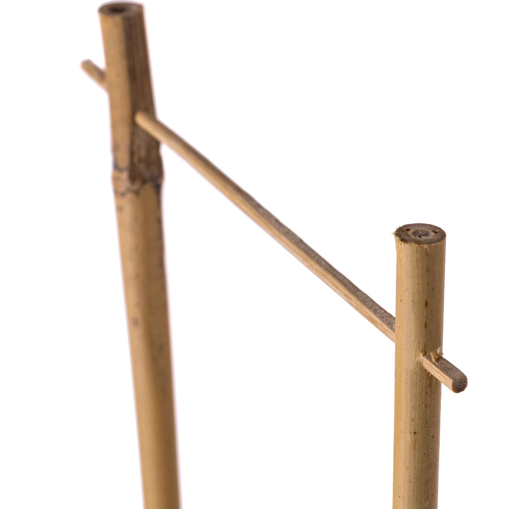 KADAX Drabinka bambusowa podwójna 45cm 100506 BAM3