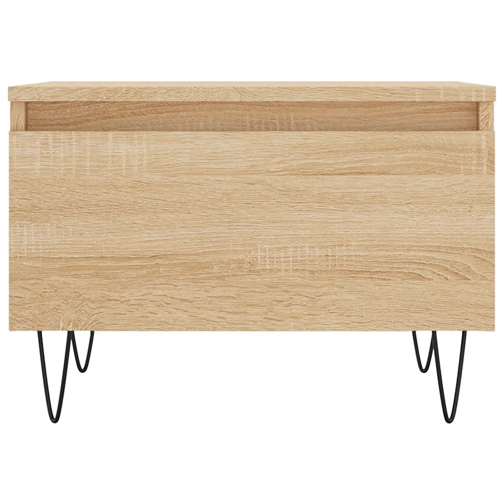 2 pz Tavolini salotto | Tavolino da caff¨¨ | Tavolino da Soggiorno Rovere Sonoma 50x46x35cm Legno Multistrato