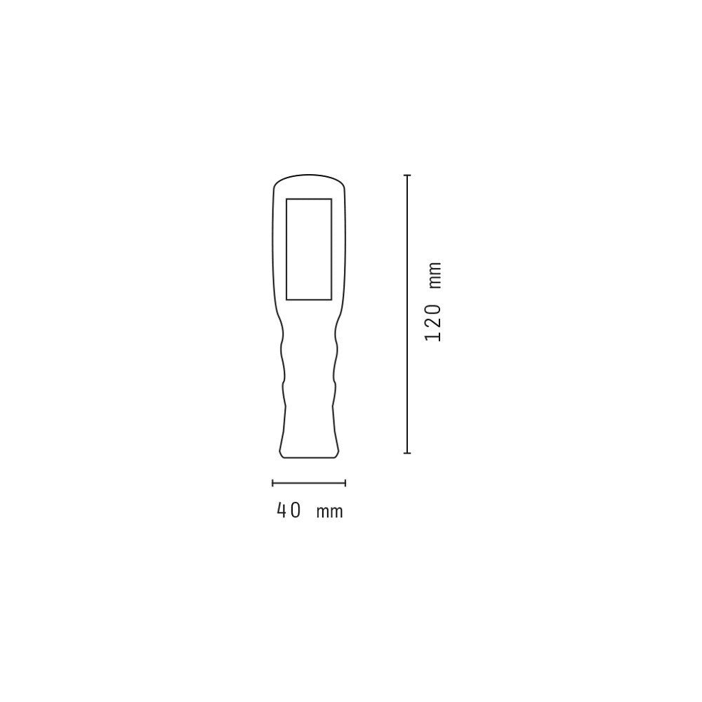 Trade Shop - Torcia Lampada Led Cob Appendibile Doppia Emissione Di Luce Da Campeggio Dt-2023 -