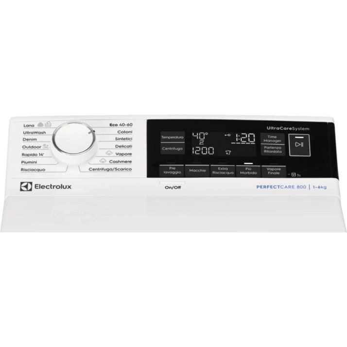 Electrolux EW8T363A Lavatrice a carica dall'alto serie 800 UltraCare 6 kg
