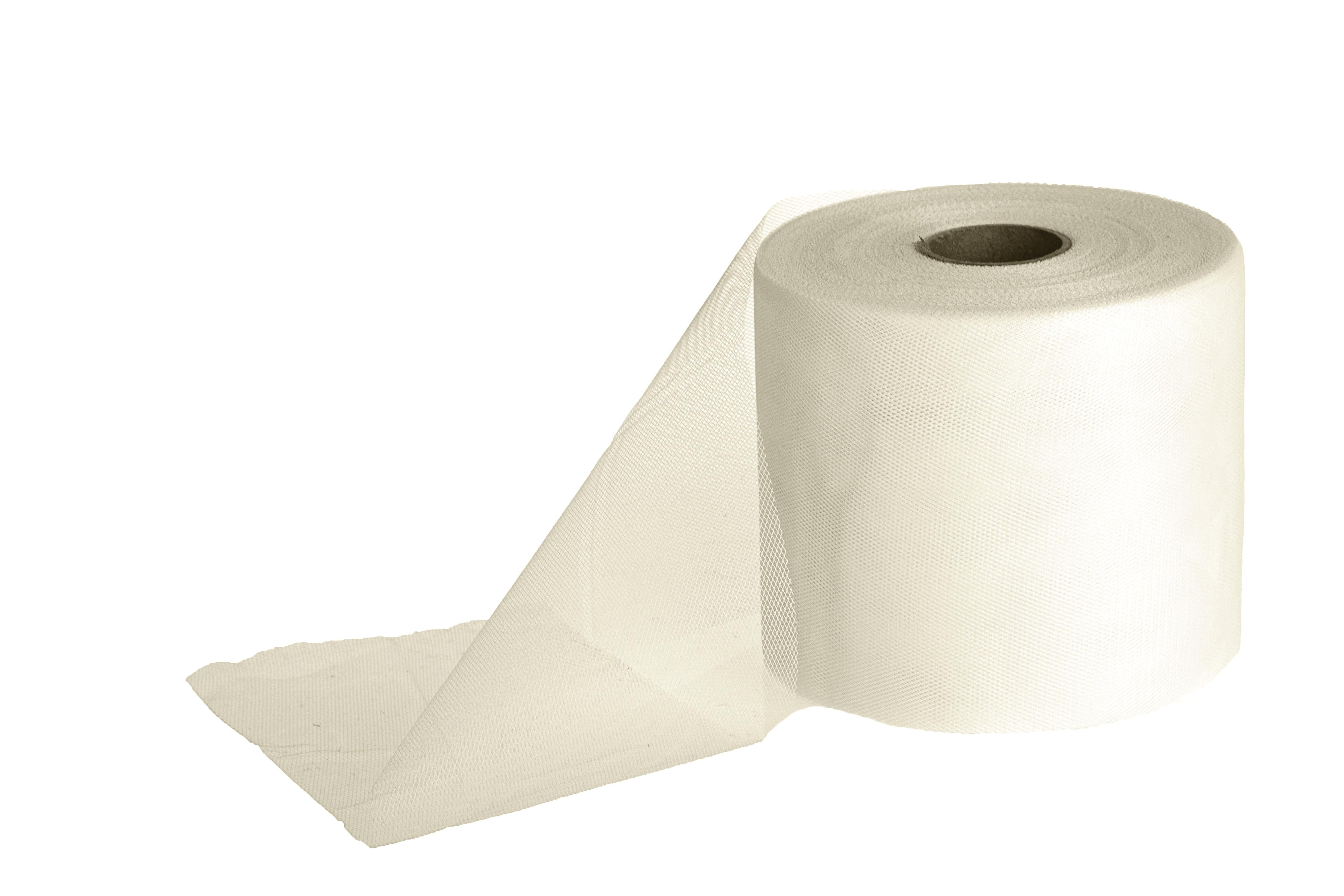 Set 3 Bobine Decorativa Tulle Rotolo 12,5 100 mt Beige