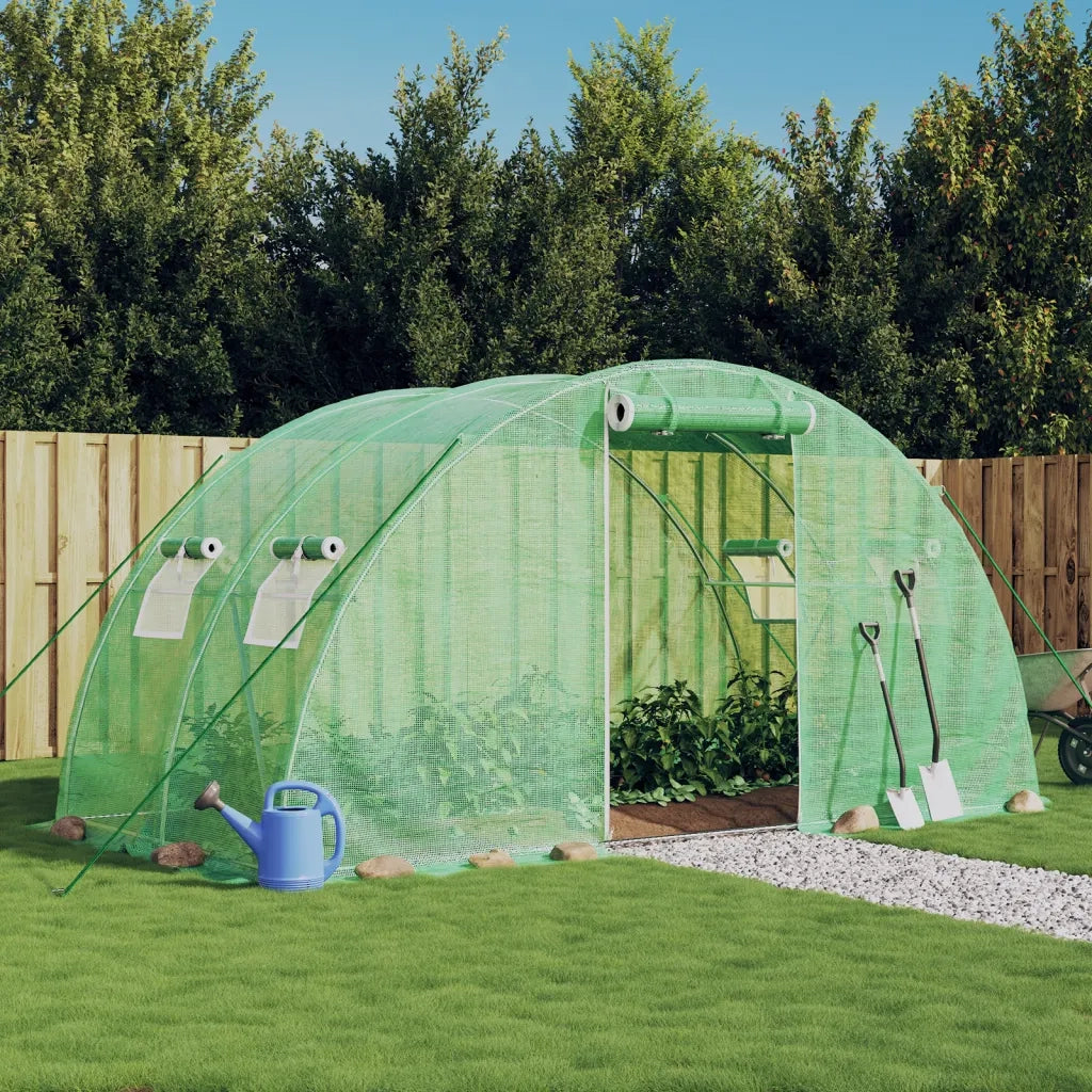 Serra con Telaio in Acciaio Verde 8 mÂ² 4x2x2 mcod mxl 127416