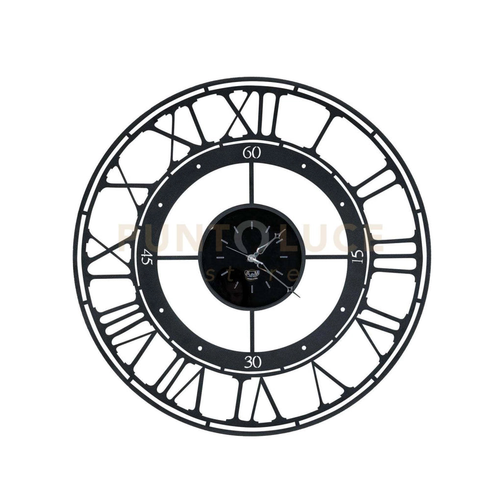 Orologio di design da parete Koros 71 Nero