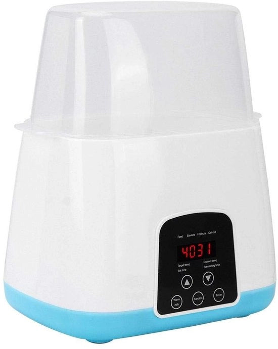 Contenitore multifunzionale per l'approvvigionamento alimentare dei bambini - Riscaldatore elettrico per biberon - Pratico e compatto - Sterilizzatore per biberon - Ideale per viaggi