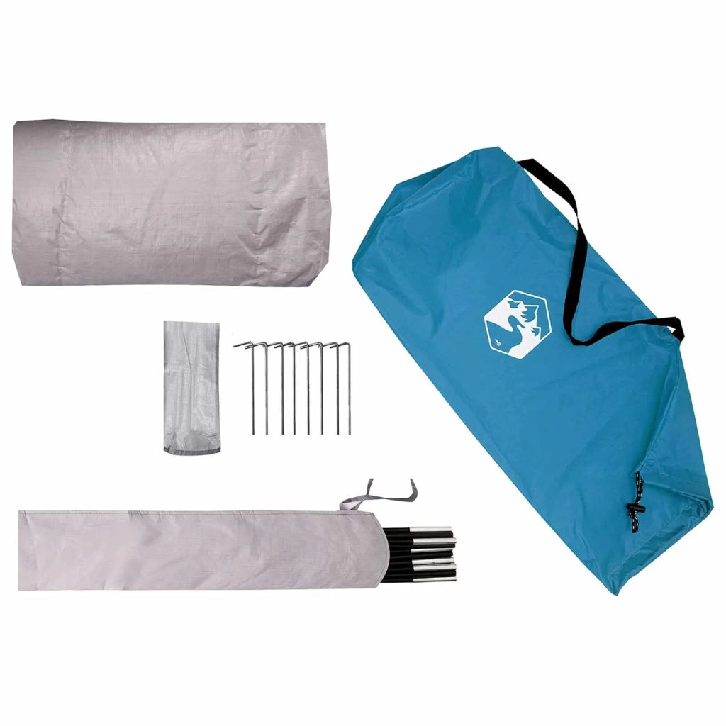 Tenda da Trekking Impermeabile 2 persona Blu 42042227