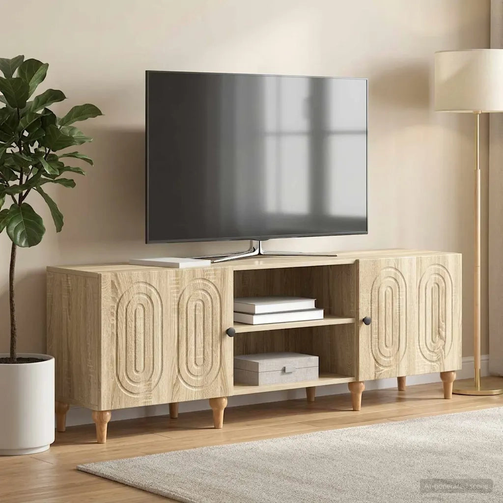 Mobile TV Rovere Sonoma 150 x 31 x 50 cm Legno ingegnerizzato 894227