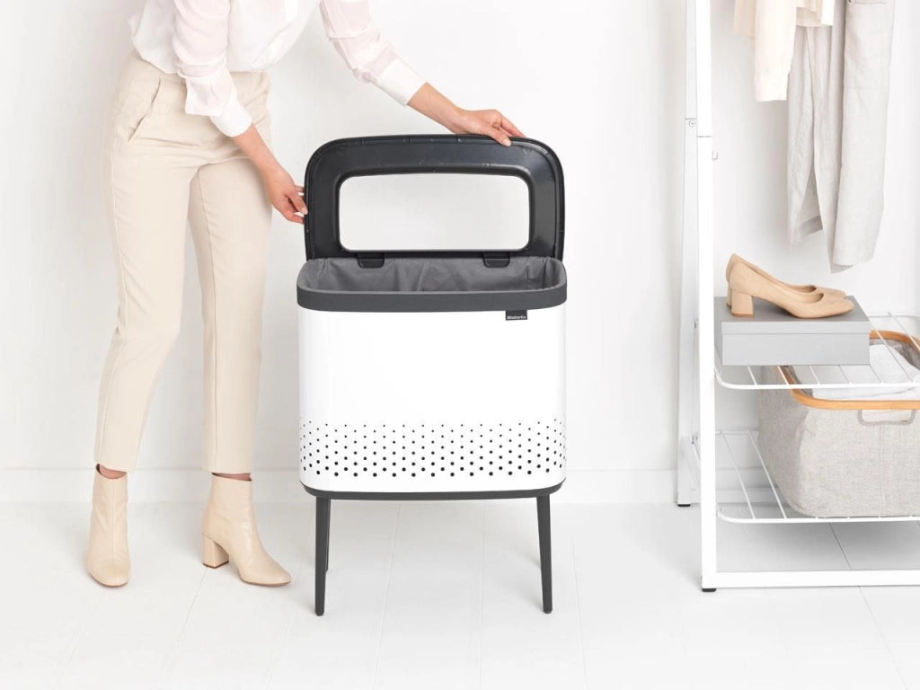 Brabantia 200502 porta biancheria 60 L Rettangolare MDF Bianco