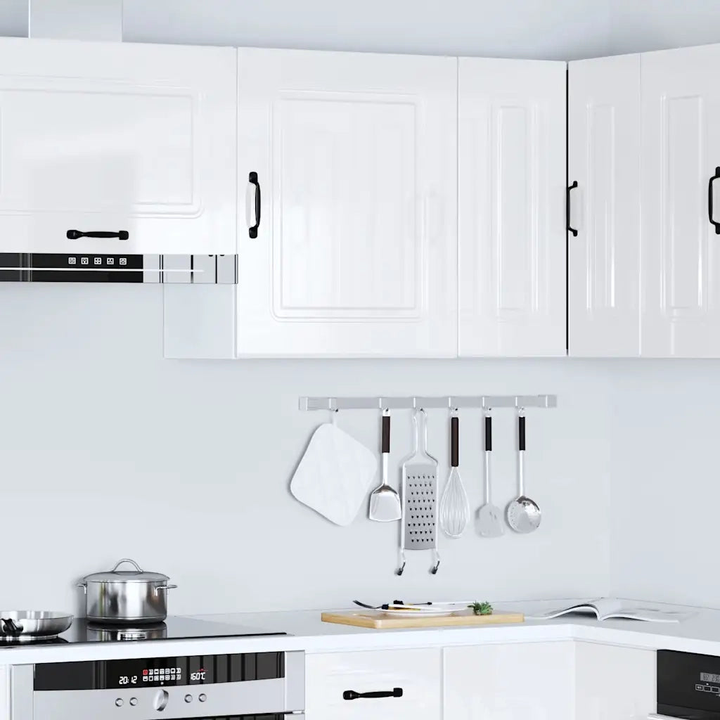 Pensile da cucina Kalmar in Legno Multistrato Bianco Lucido 853561