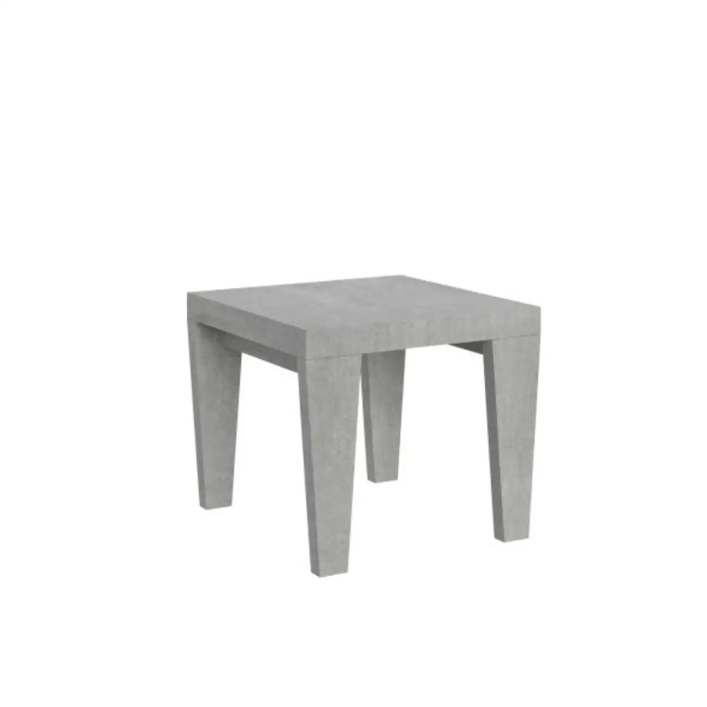 Tavolo allungabile 90/246x90 cm Spimbo colore cemento