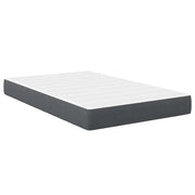 Letto matrimoniale | Letto per adulti | Materasso da Letto con materasso Grigio 120 x 200 cm Tessuto