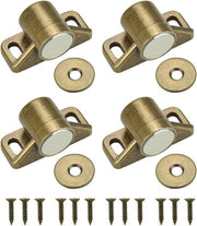 Chiusura a molla magnetica 4 pezzi - Chiusura magnetica robusta per mobili