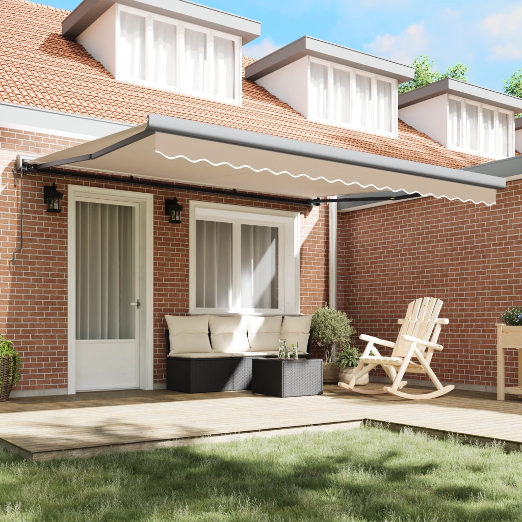Tenda Retrattile Automatica  Beige 400x300 cm