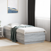 Giroletto senza Materasso Rovere Sonoma 90x190 cm